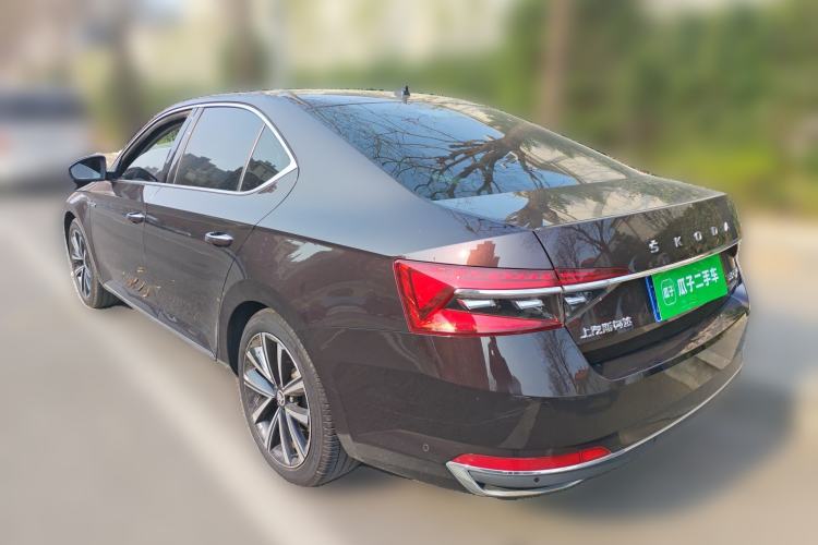 Used Skoda Superb 2019 Restyled TSI330 DSG Comfort Edition Rear Left 45 Deg