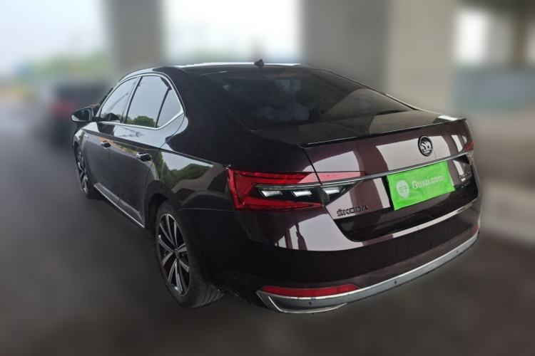 Used Skoda Superb 2019 TSI330 DSG Luxury Edition Rear Left 45 Deg