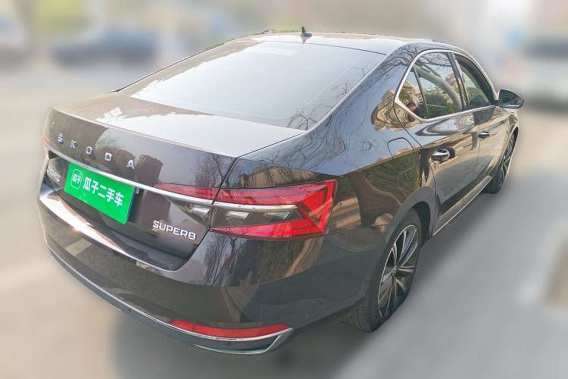 Used Skoda Superb 2019 Restyled TSI330 DSG Comfort Edition Rear Right 45 Deg