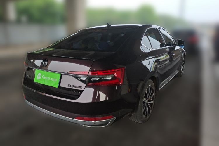 Used Skoda Superb 2019 TSI330 DSG Luxury Edition Rear Right 45 Deg