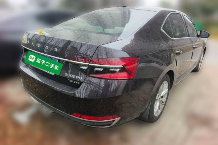 Used Skoda Superb 2019 Restyled TSI330 DSG Comfort Edition Rear Right 45 Deg