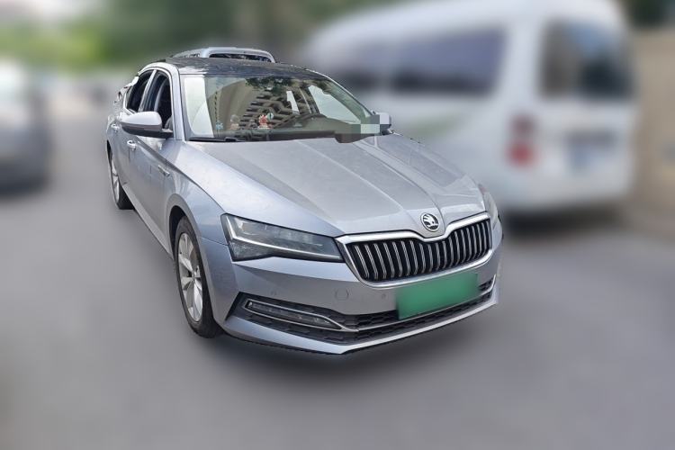 Used Skoda Superb 2019 TSI330 DSG Comfort Edition Front Right 45 Deg