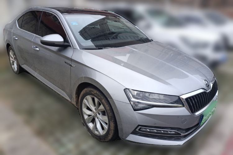 Used Skoda Superb 2019 TSI280 DSG Comfort Edition Front Right 45 Deg