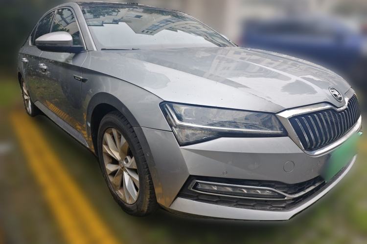 Used Skoda Superb 2019 TSI280 DSG Comfort Edition Front Right 45 Deg