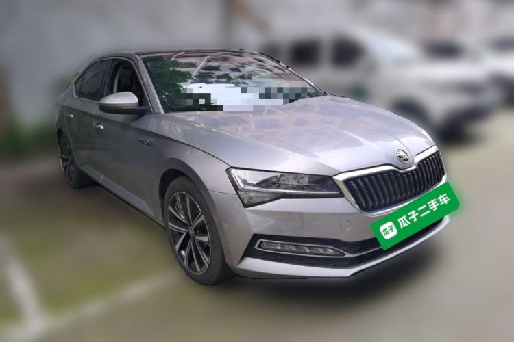 Used Skoda Superb 2019 Restyled TSI330 DSG Comfort Edition Front Right 45 Deg