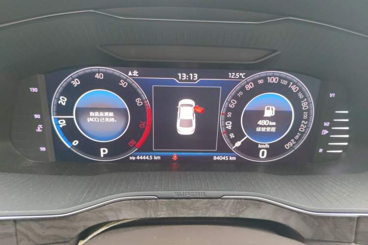 Used Skoda Superb 2019 TSI380 DSG Flagship Edition Instrument Cluster