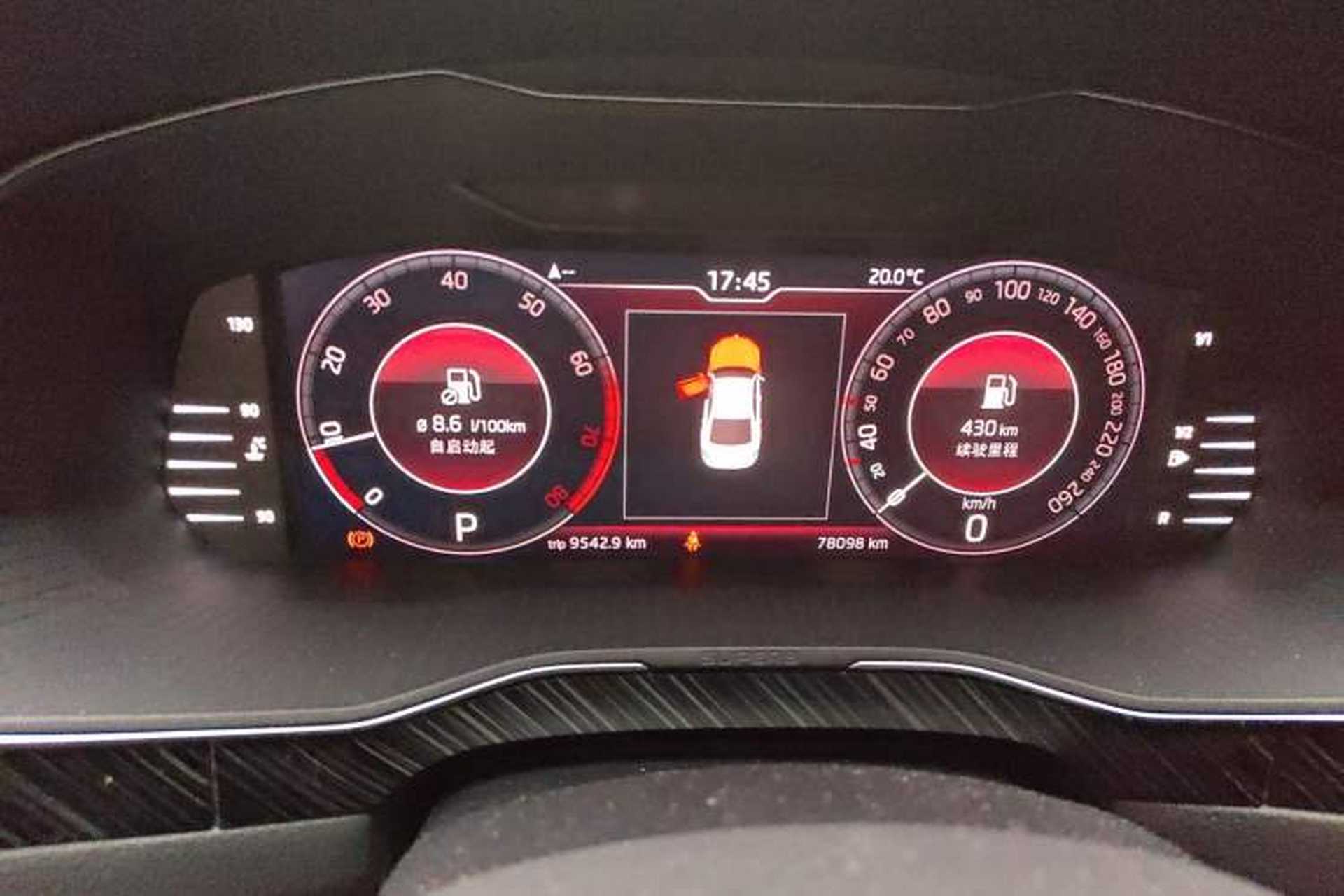 Used Skoda Superb 2019 Facelifted TSI330 DSG Luxury Edition Instrument Cluster