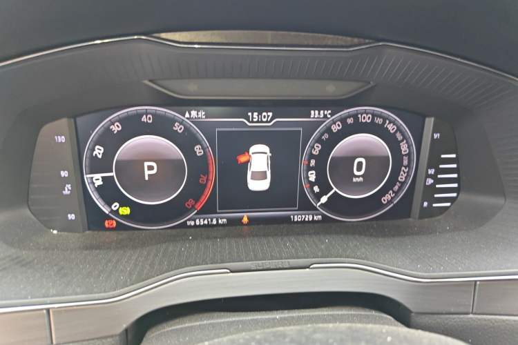 Used Skoda Superb 2019 TSI330 DSG Comfort Edition Odometer Close Up