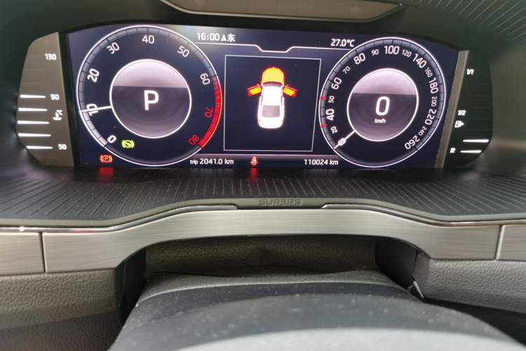 Used Skoda Superb 2019 Restyled TSI330 DSG Comfort Edition Odometer Close Up
