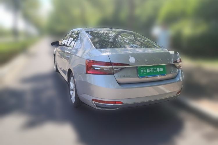 Used Skoda Superb 2019 Restyled TSI330 DSG Comfort Edition Rear Left 45 Deg