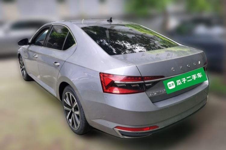 Used Skoda Superb 2019 Restyled TSI330 DSG Comfort Edition Rear Left 45 Deg
