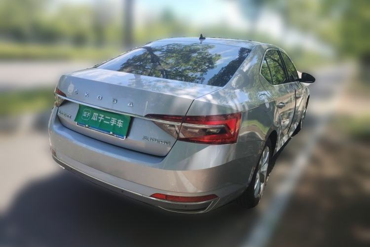 Used Skoda Superb 2019 Restyled TSI330 DSG Comfort Edition Rear Right 45 Deg