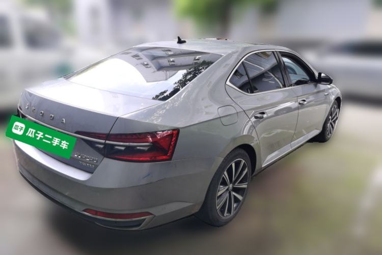 Used Skoda Superb 2019 Restyled TSI330 DSG Comfort Edition Rear Right 45 Deg