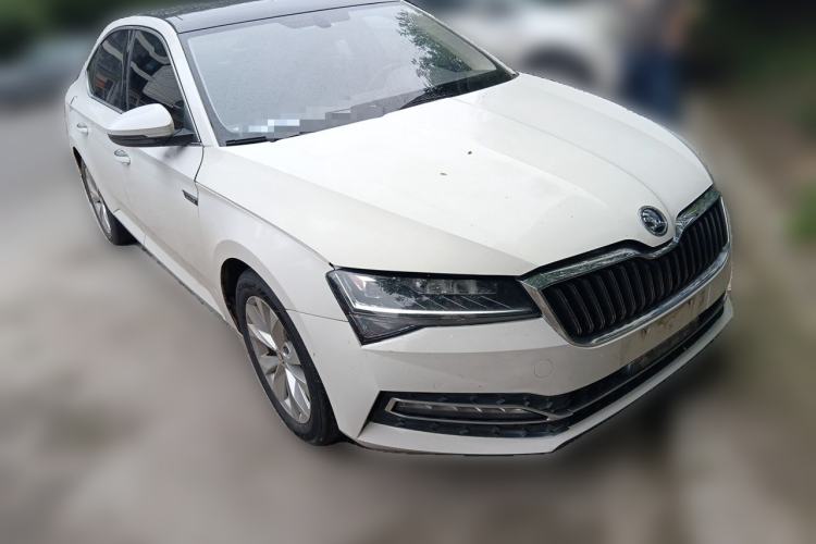 Used Skoda Superb 2019 TSI330 DSG Comfort Edition Front Right 45 Deg