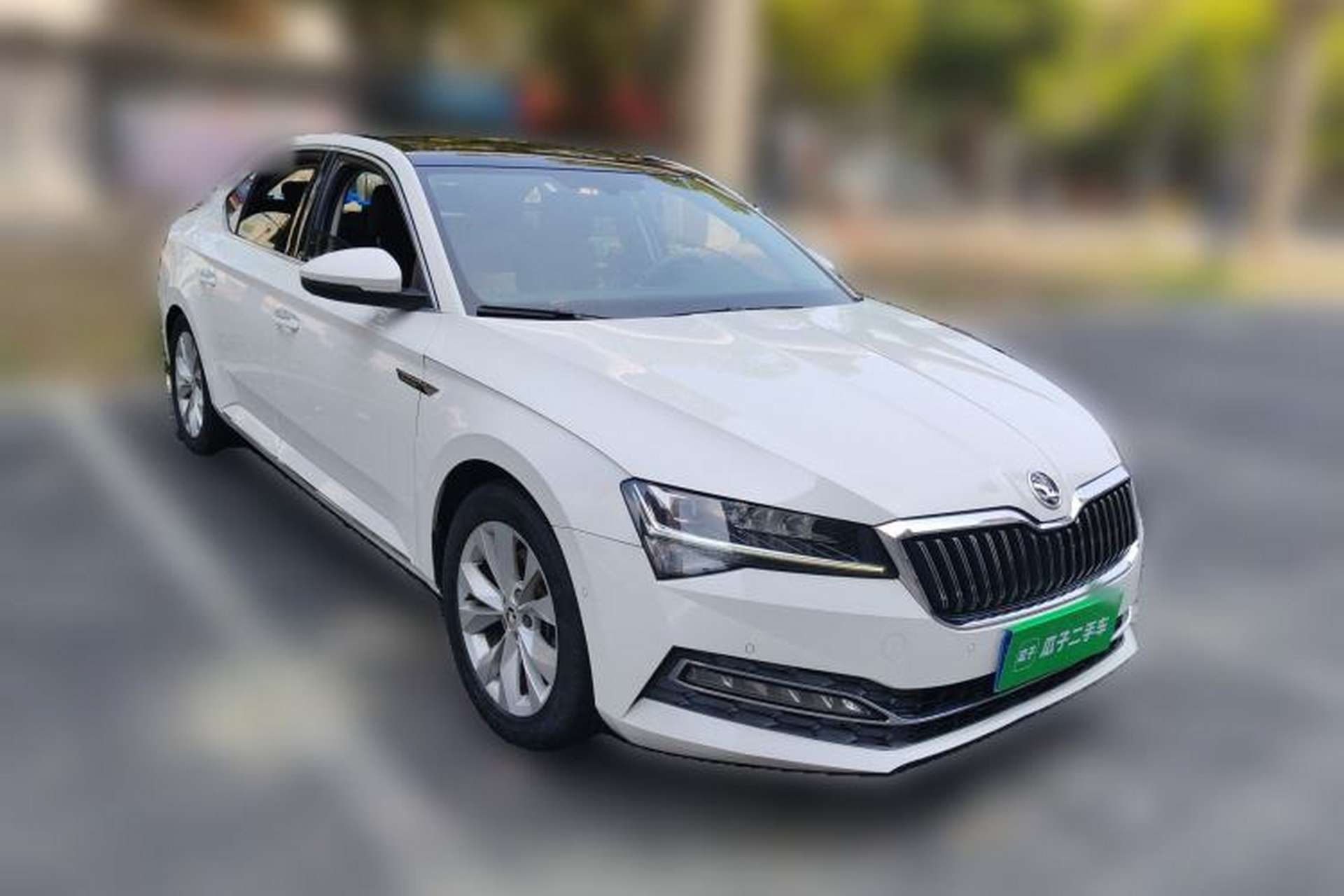 Used Skoda Superb 2019 TSI280 DSG Comfort Edition Front Right 45 Deg