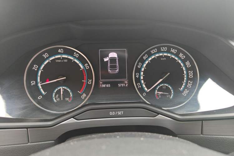 Used Skoda Superb 2019 Facelifted TSI280 DSG Comfort Edition Instrument Cluster