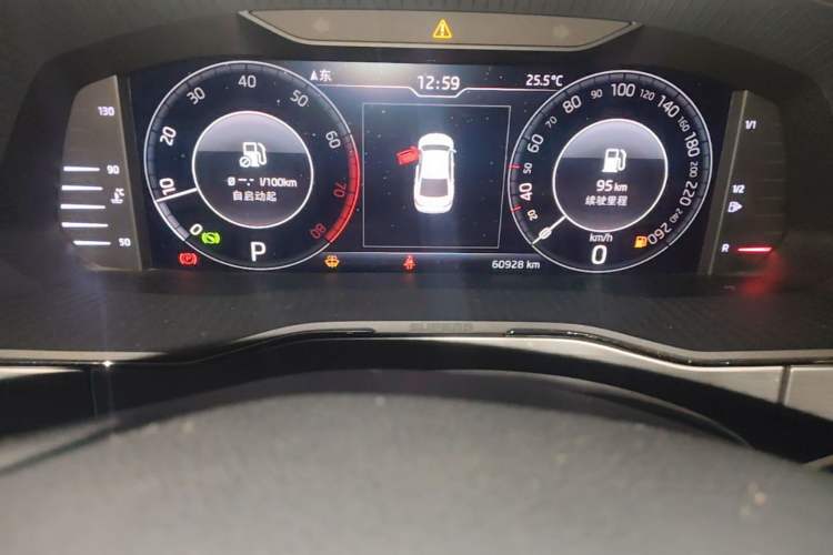 Used Skoda Superb 2019 Restyled TSI330 DSG Comfort Edition Odometer Close Up