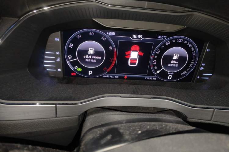 Used Skoda Superb 2019 Restyled TSI330 DSG Comfort Edition Odometer Close Up