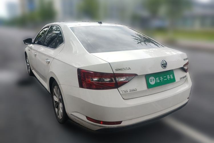 Used Skoda Superb 2019 TSI280 DSG Comfort Edition Rear Left 45 Deg