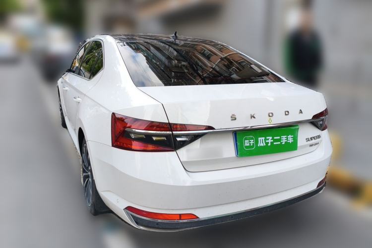 Used Skoda Superb 2019 Restyled TSI330 DSG Comfort Edition Rear Left 45 Deg