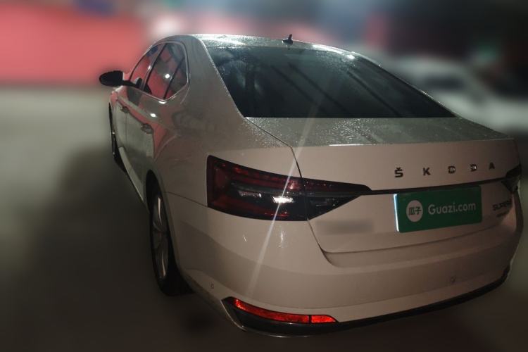 Used Skoda Superb 2019 Restyled TSI330 DSG Comfort Edition Rear Left 45 Deg