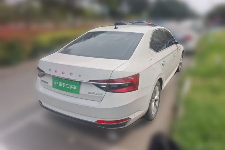 Used Skoda Superb 2019 Facelifted TSI280 DSG Comfort Edition Rear Right 45 Deg