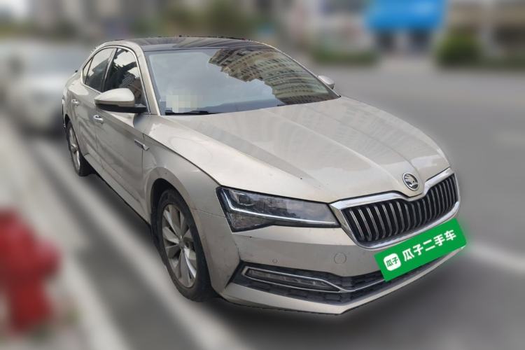 Used Skoda Superb 2019 TSI280 DSG Comfort Edition Front Right 45 Deg
