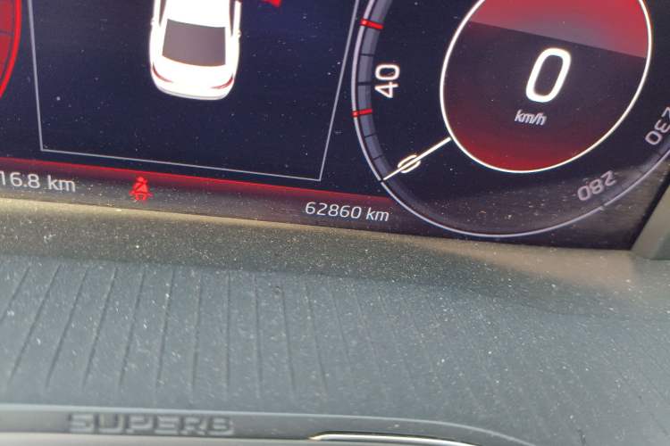 Used Skoda Superb 2019 TSI280 DSG Comfort Edition Odometer Close Up