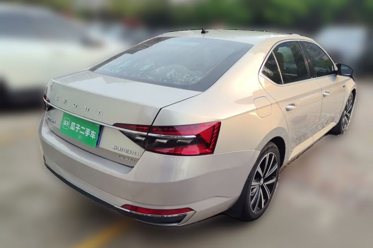 Used Skoda Superb 2019 Restyled TSI330 DSG Comfort Edition Rear Right 45 Deg