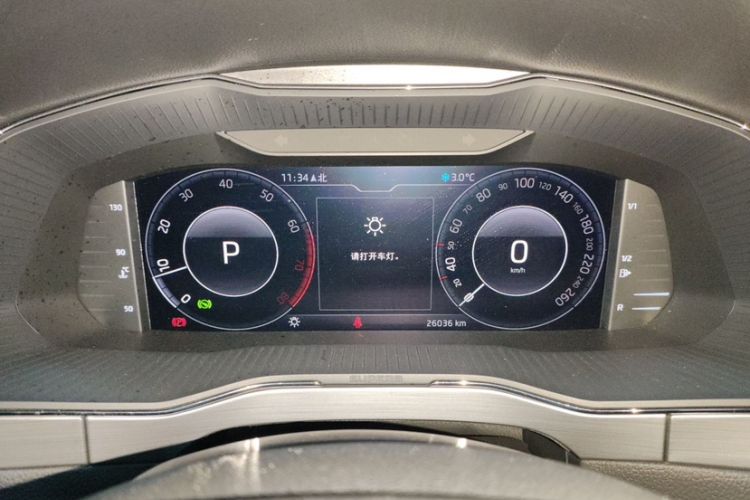 Used Skoda Superb 2021 TSI330 DSG Comfort Edition Odometer Close Up