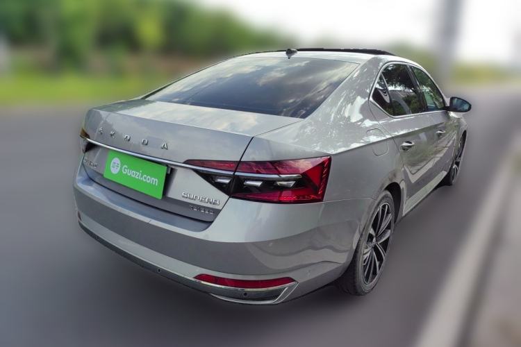 Used Skoda Superb 2021 TSI330 DSG Comfort Edition Rear Right 45 Deg
