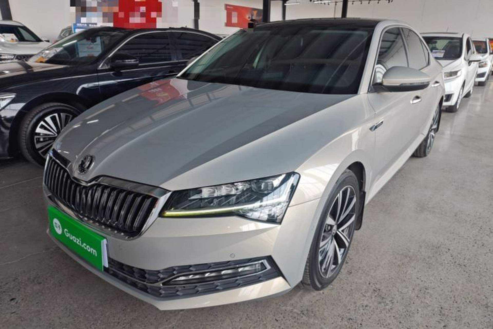 Used Skoda Superb 2021 TSI330 DSG Comfort Edition Front Left 45 Deg