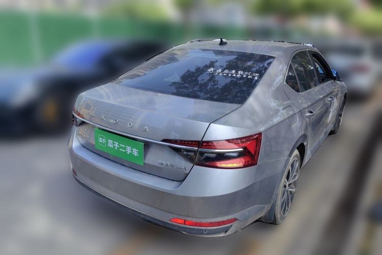 Used Skoda Superb 2021 TSI330 DSG Comfort Edition Rear Right 45 Deg