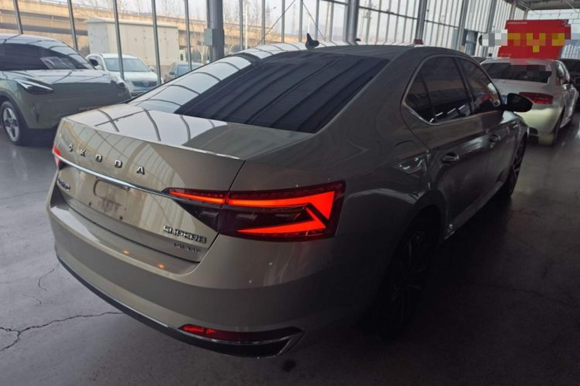 Used Skoda Superb 2021 TSI330 DSG Comfort Edition Rear Right 45 Deg