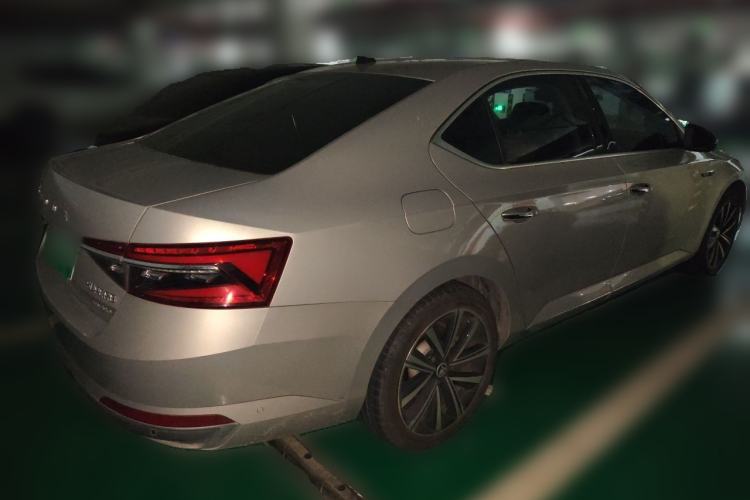 Used Skoda Superb 2021 TSI330 DSG Comfort Edition Rear Right 45 Deg