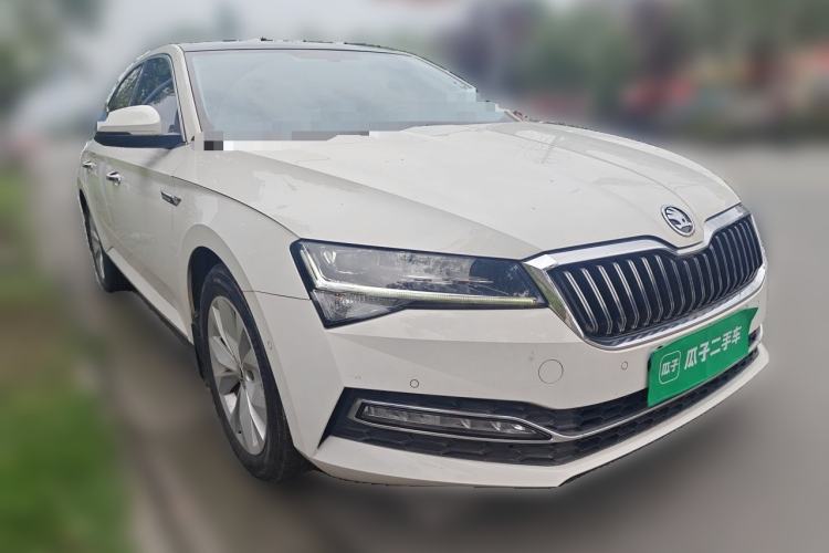Used Skoda Superb 2021 TSI280 DSG Comfort Edition Front Right 45 Deg