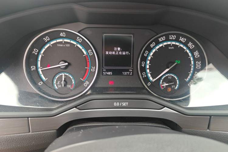 Used Skoda Superb 2021 TSI280 DSG Comfort Edition Odometer Close Up