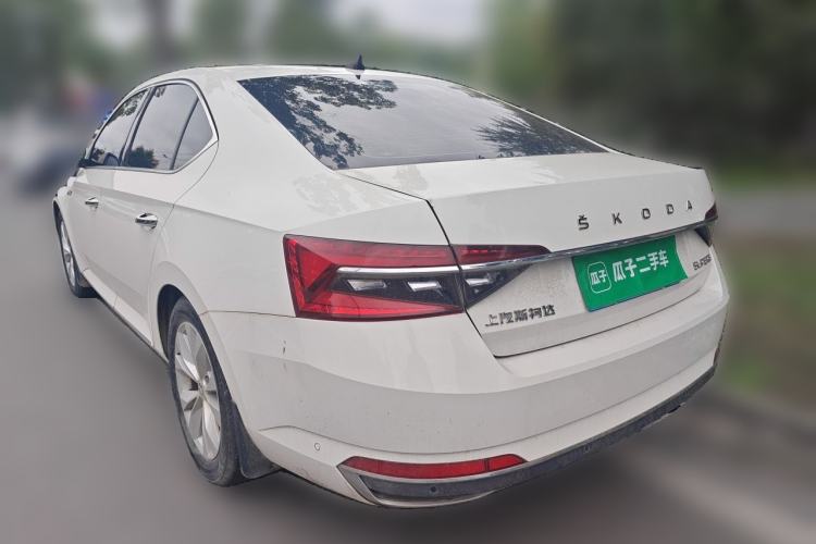 Used Skoda Superb 2021 TSI280 DSG Comfort Edition Rear Left 45 Deg