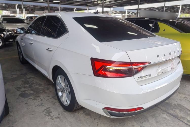 Used Skoda Superb 2021 TSI280 DSG Comfort Edition Rear Left 45 Deg