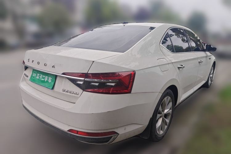 Used Skoda Superb 2021 TSI280 DSG Comfort Edition Rear Right 45 Deg