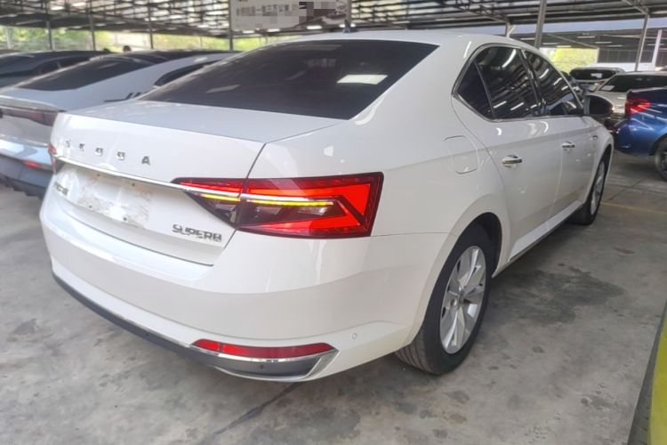 Used Skoda Superb 2021 TSI280 DSG Comfort Edition Rear Right 45 Deg