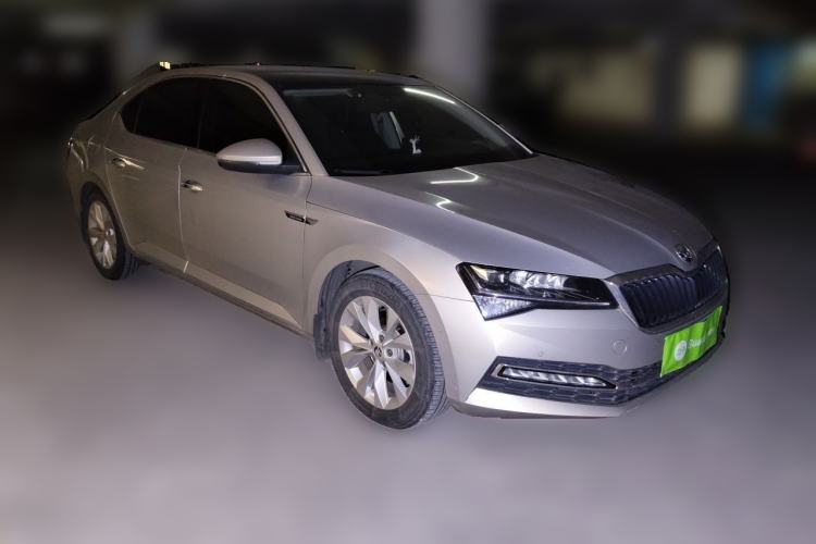 Used Skoda Superb 2021 TSI280 DSG Comfort Edition Front Right 45 Deg