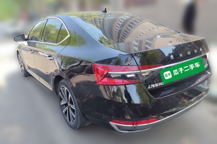 Used Skoda Superb 2022 TSI280 DSG Luxury Edition Rear Left 45 Deg