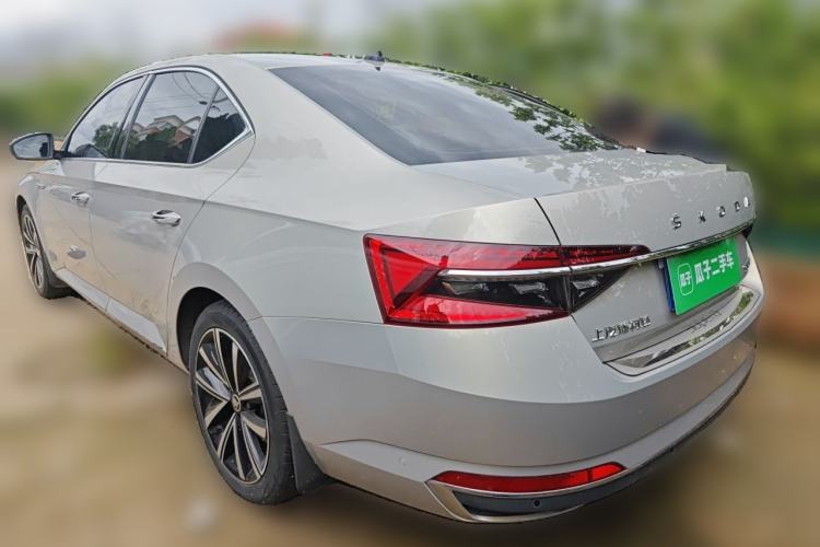 Used Skoda Superb 2022 TSI280 DSG Luxury Edition Rear Left 45 Deg