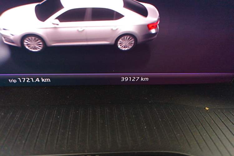 Used Skoda Superb 2022 TSI330 DSG Luxury Edition Odometer Close Up