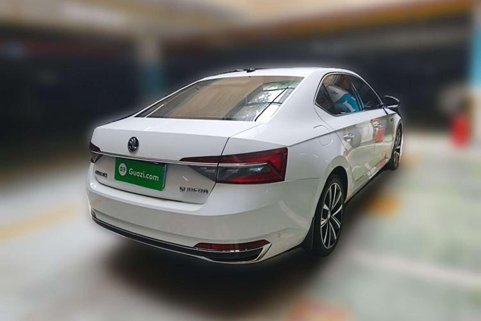 Used Skoda Superb 2022 TSI330 DSG Luxury Edition Rear Right 45 Deg