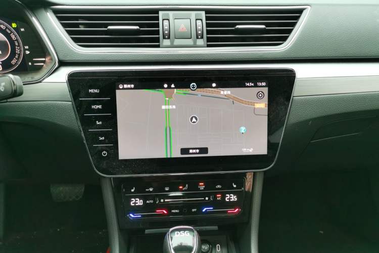Used Skoda Superb 2023 Facelifted TSI280 DSG Luxury Edition Audio And AC Panel
