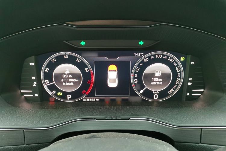 Used Skoda Superb 2023 Facelifted TSI280 DSG Luxury Edition Instrument Cluster