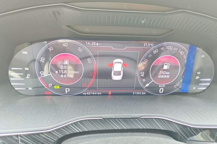 Used Skoda Superb 2023 Restyled TSI330 DSG Luxury Edition Instrument Cluster