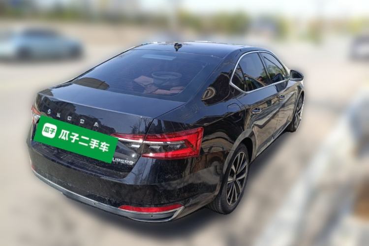 Used Skoda Superb 2023 Facelifted TSI280 DSG Luxury Edition Rear Right 45 Deg